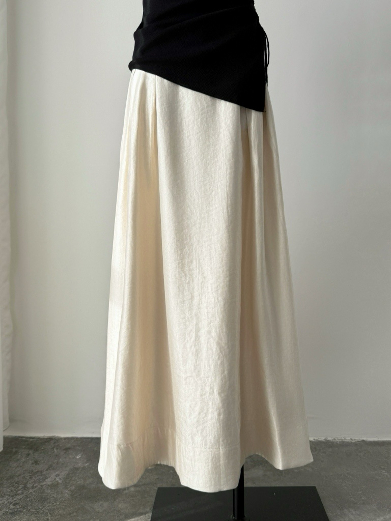 Gelaine Pearlescent Flared Skirt (Discounted-S size)