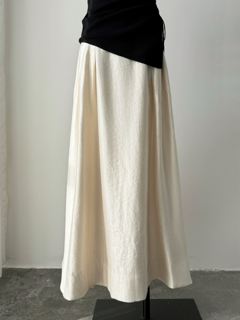 Gelaine Pearlescent Flared Skirt (Discounted-S size)