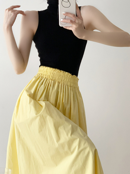 Madilyn Turtle Neck Sleeveless Knit Top-The Black Bow-