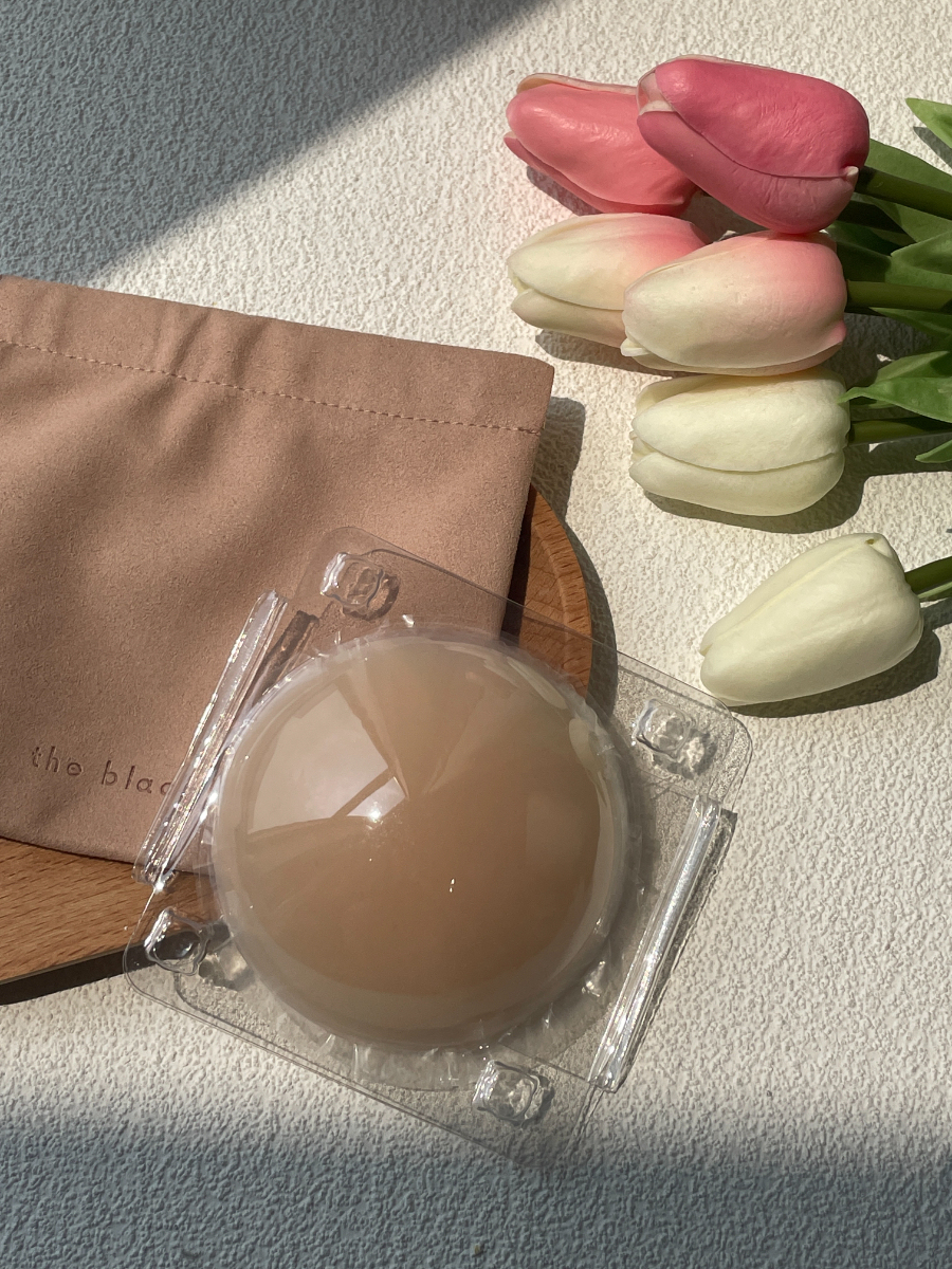 Hassle-No-More Ultra-Thin Seamless Nipple Cover-The Black Bow-