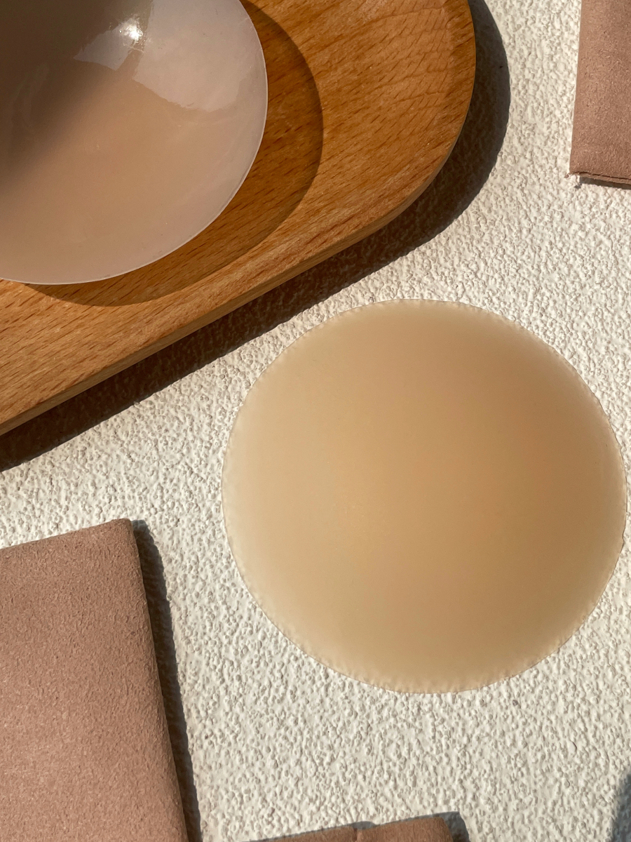 Hassle-No-More Ultra-Thin Seamless Nipple Cover-The Black Bow-