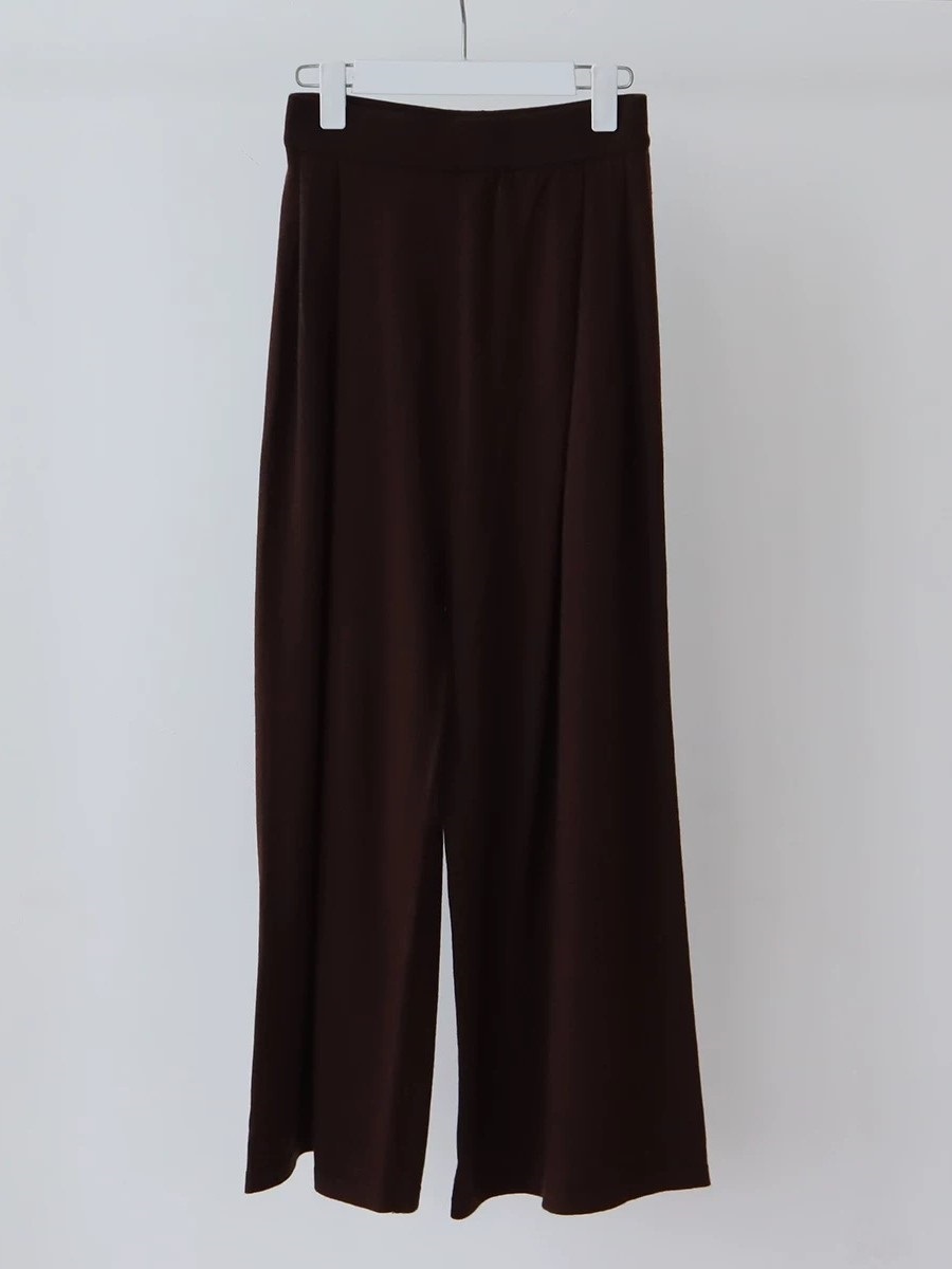 Elliot Knit Culottes-The Black Bow-