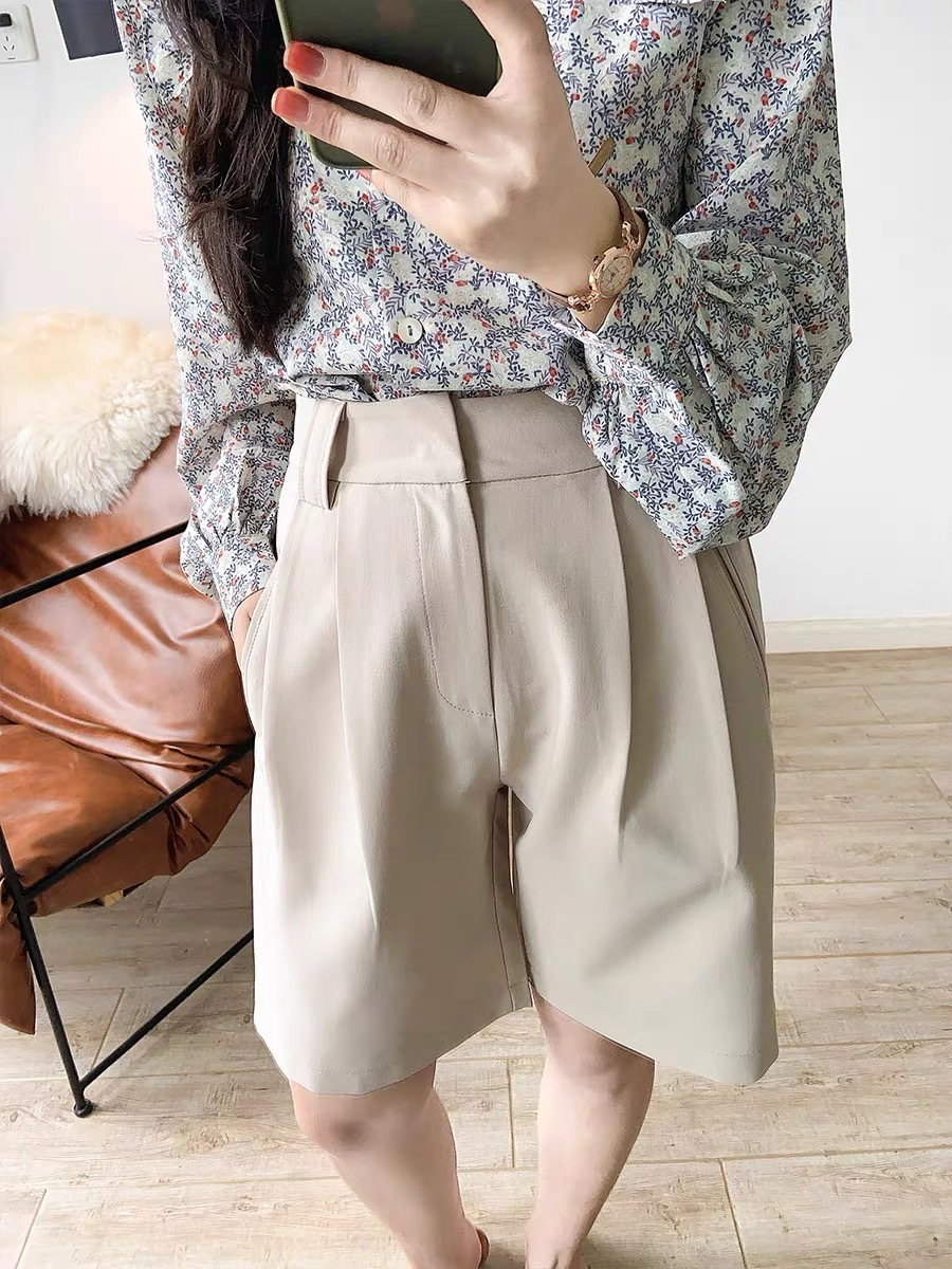 Jericho High Waisted Shorts-The Black Bow-