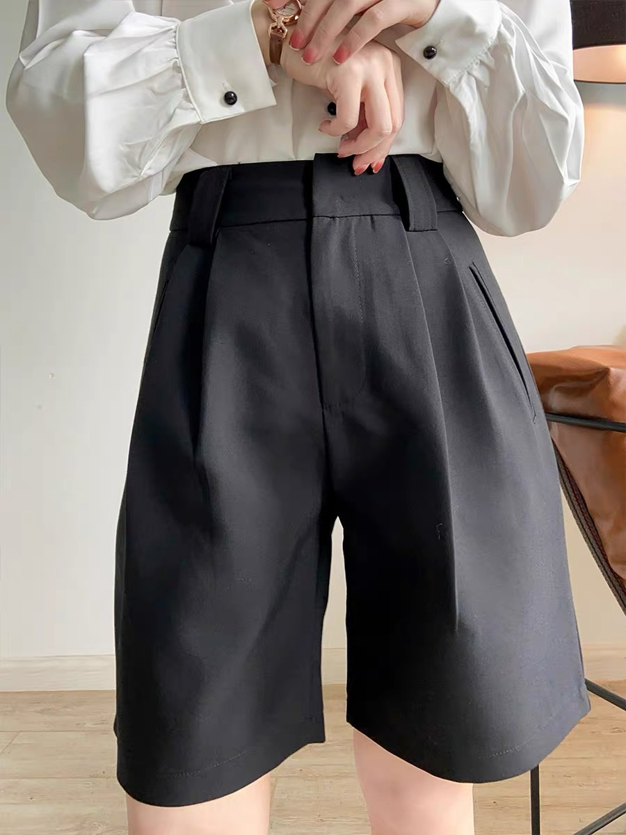 Jericho High Waisted Shorts-The Black Bow-