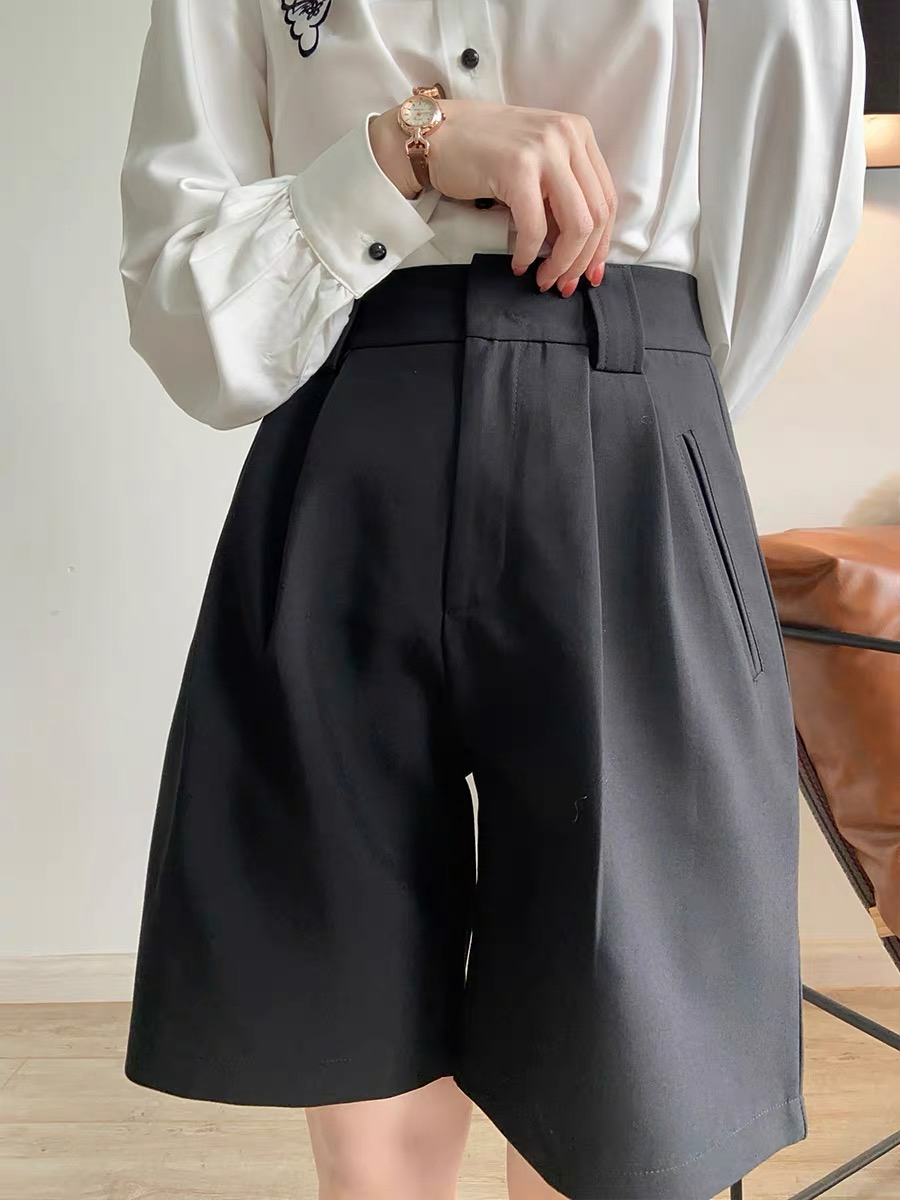 Jericho High Waisted Shorts-The Black Bow-