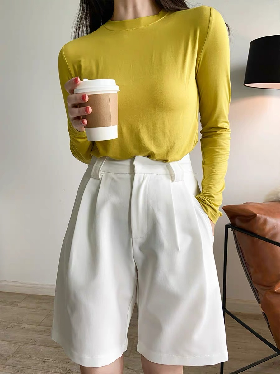 Jericho High Waisted Shorts-The Black Bow-