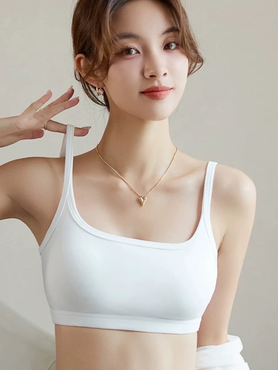 Qala Low Back Padded Crop Top