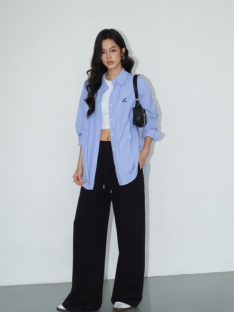 Zandaya Cotton Oversized Shirt-The Black Bow-