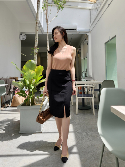 Le Classic Slingbacks-The Black Bow-