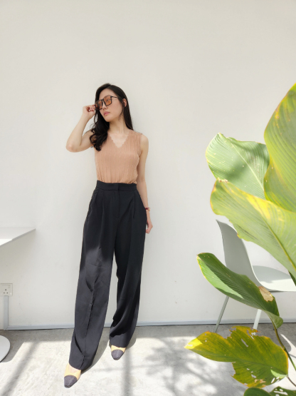 Le Classic Slingbacks-The Black Bow-