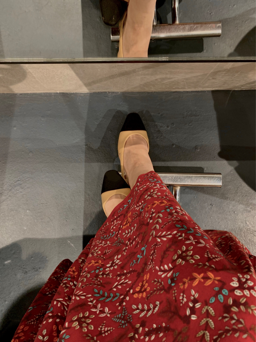 Le Classic Slingbacks-The Black Bow-