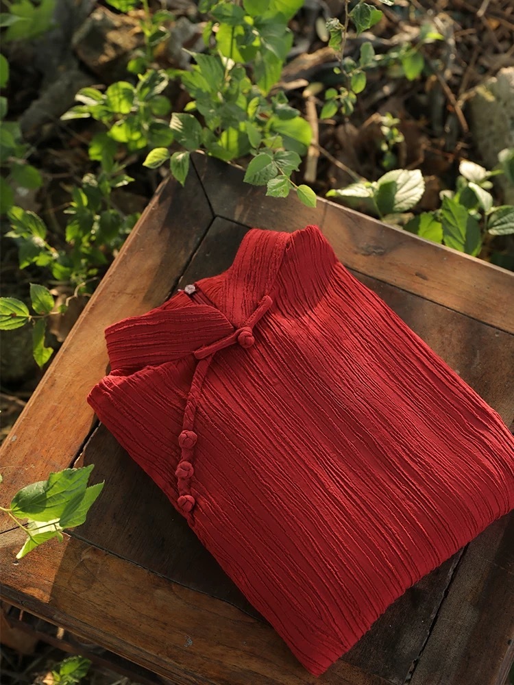 Ya Shen Stripe Cheongsam-The Black Bow-