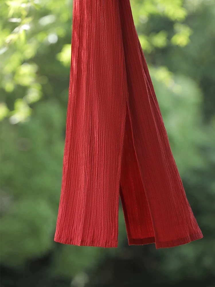 Ya Shen Stripe Cheongsam-The Black Bow-