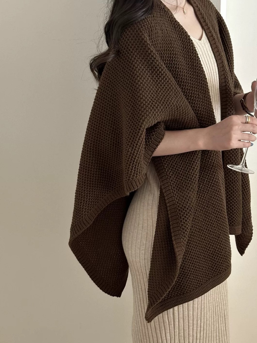 Vinatti Shawl Wrap-The Black Bow-