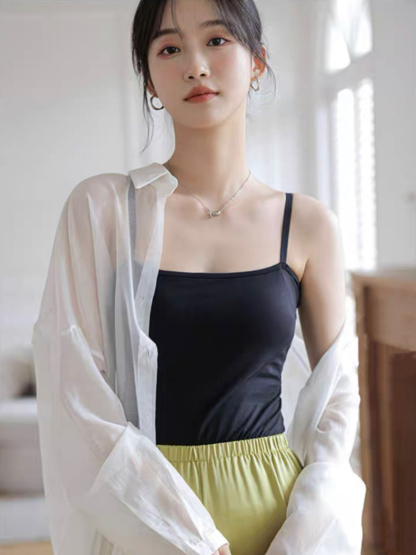 Eilith Padded Cami Top-The Black Bow-