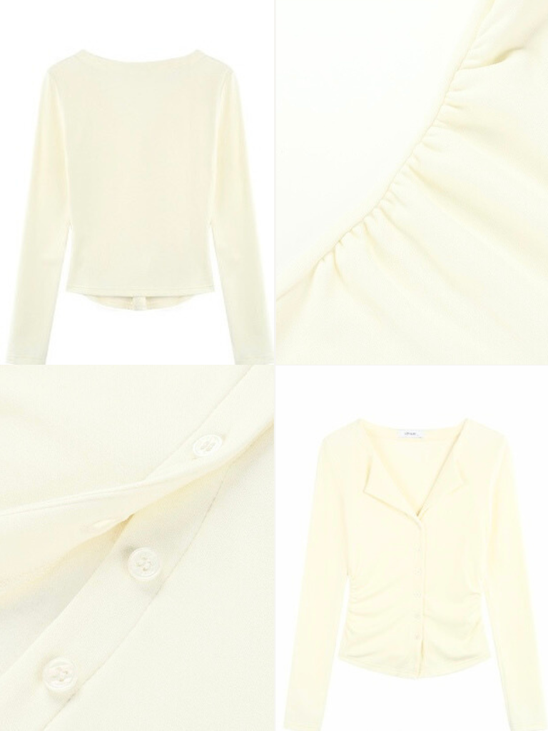 Jolene Flip Collar Knit Top