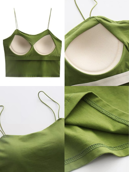Devyn Padded Cami Top-The Black Bow-