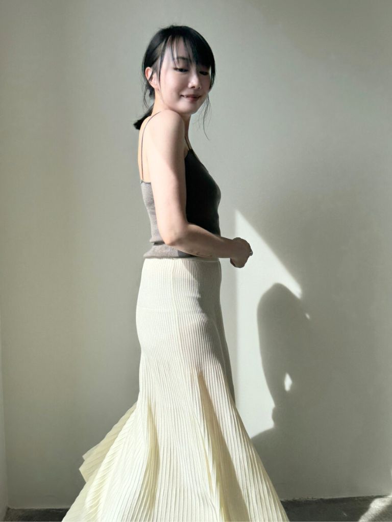 Emma Pleated Maxi Skirt