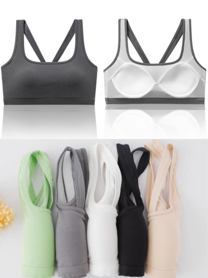 Quina V-Back Padded Bra Top