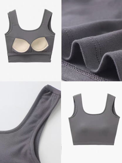 Quinci U-Shape Low Back Padded Top