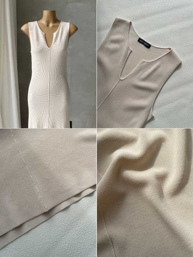 Gaspard V-Neck Maxi Dress (Discounted-Free Size)-The Black Bow-