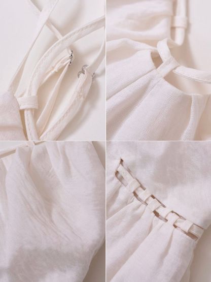 Ding Bei Hollow Waist Cami Dress-The Black Bow-
