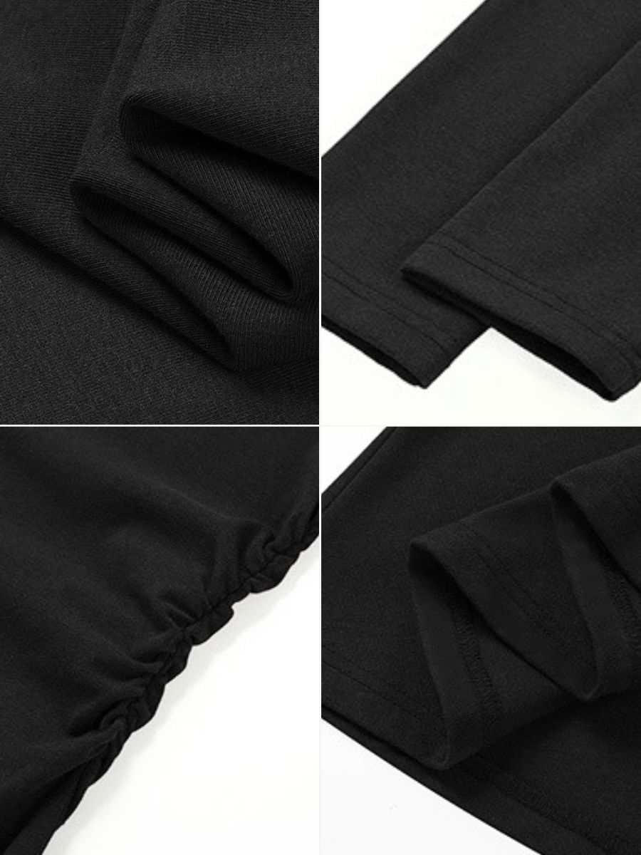 Brynleigh Boat Neck A-Line Knit Dress-The Black Bow-