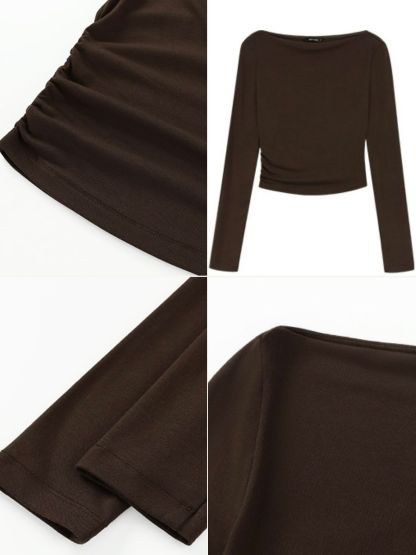 Brennda One Shoulder Top-The Black Bow-