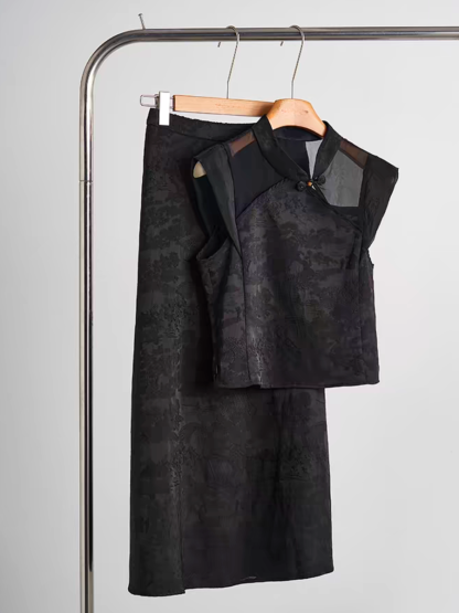 Fei Er Graceful Oriental Set-The Black Bow-