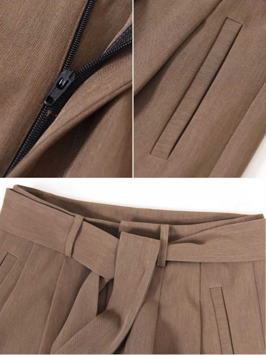 Xion Culottes with Waist Tie