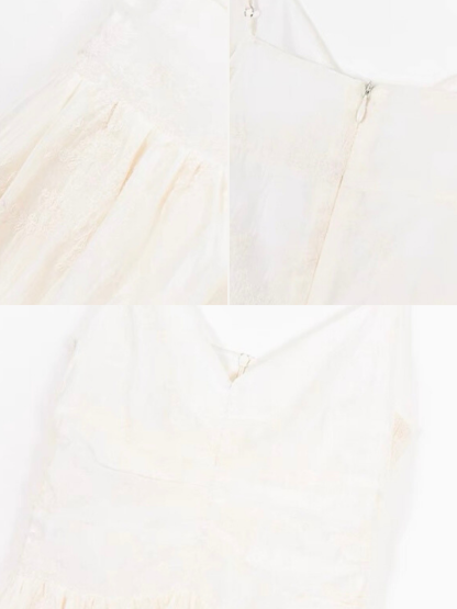Xiina Embroided Flare Cami Dress