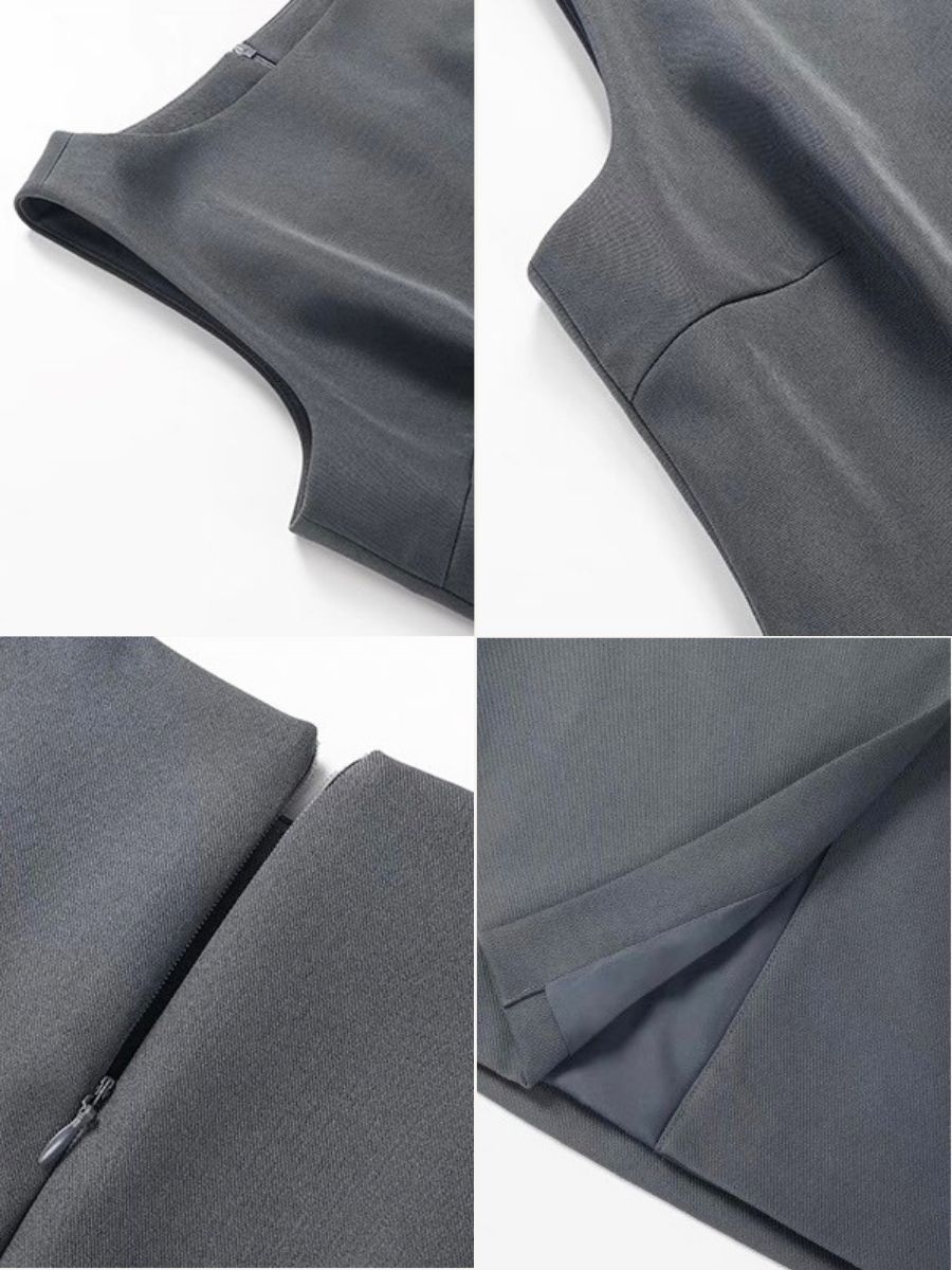 Katalyna Sleeveless Midi Dress