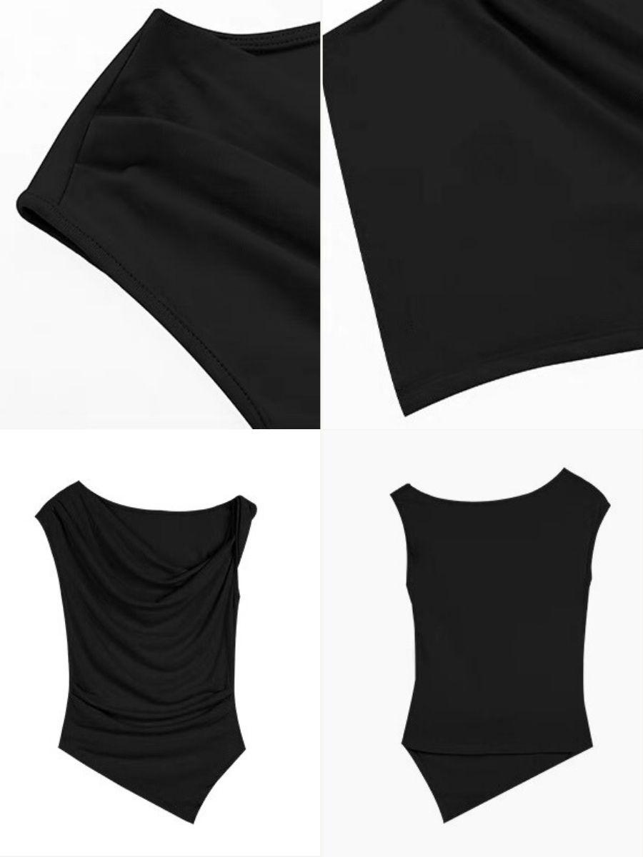 Kely One Shoulder Knit Top