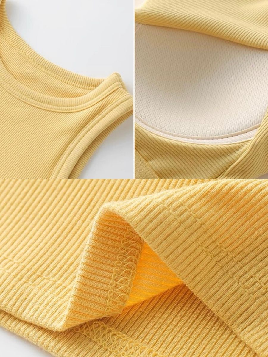 Udelia Asymmetric Padded Top