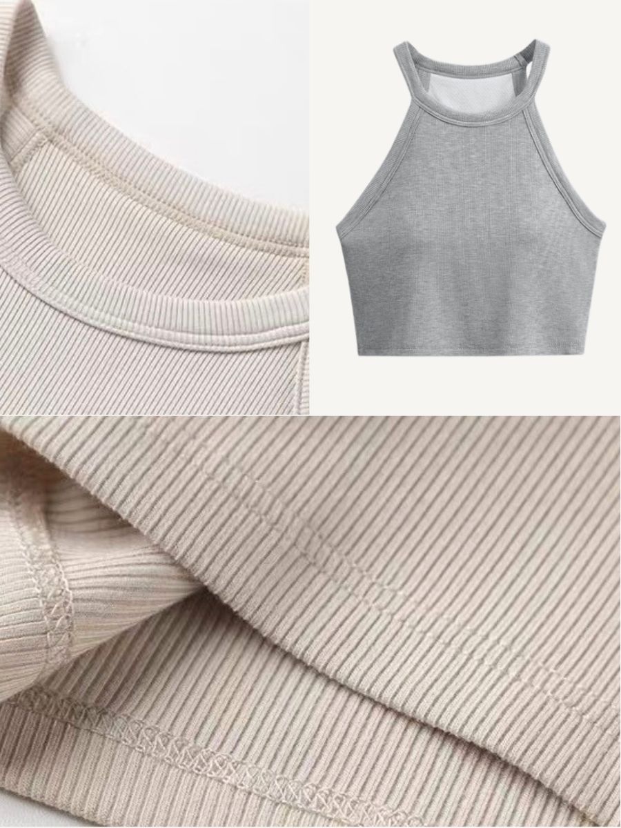 Umay Halter Neck Padded Top