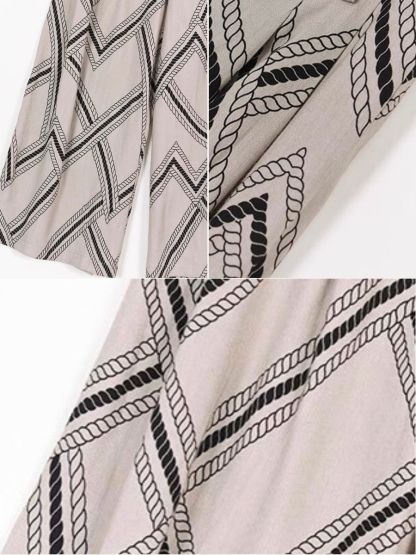 Michelle Grid Culottes