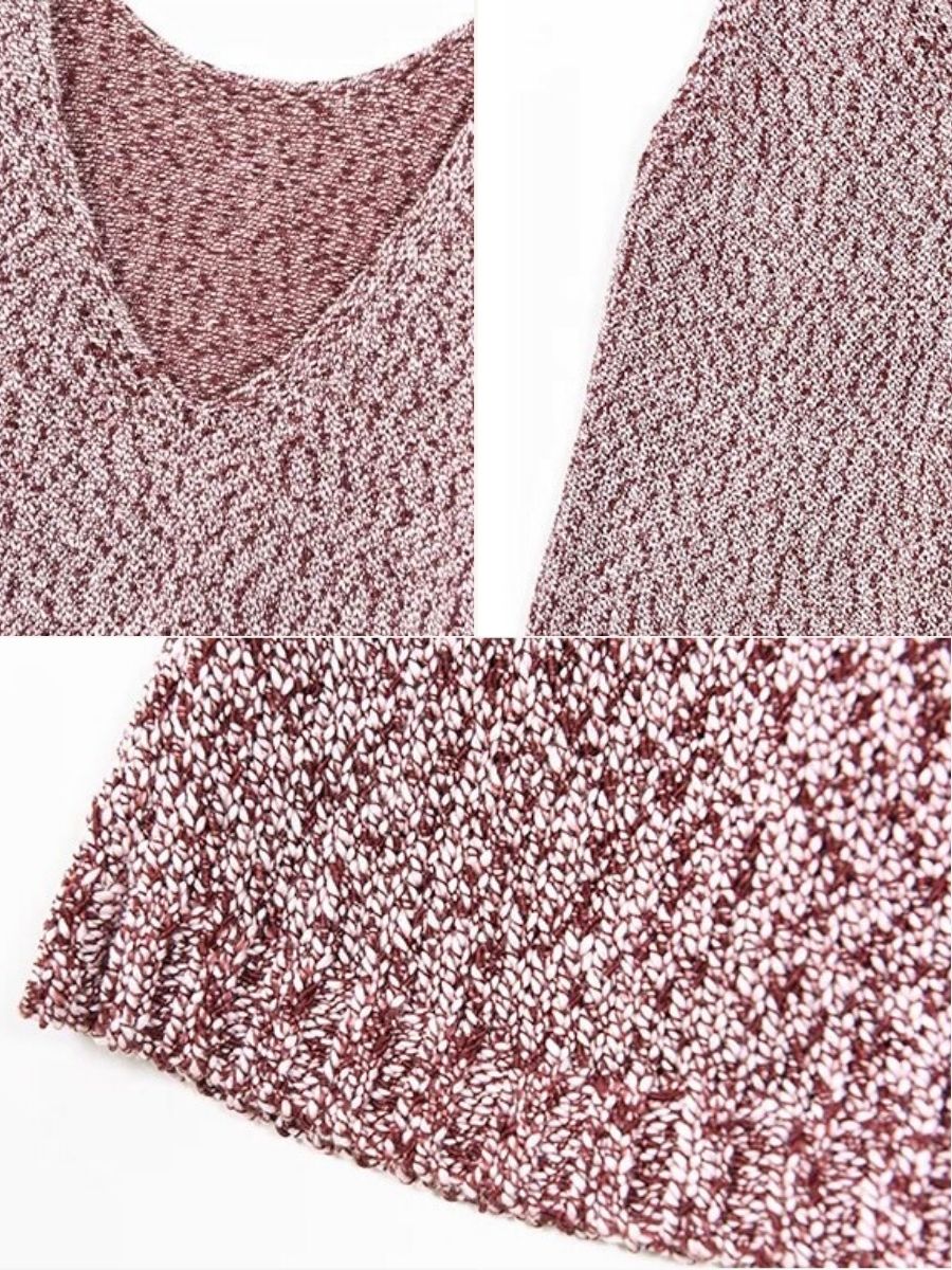 Murphie V-Neck Knit Top