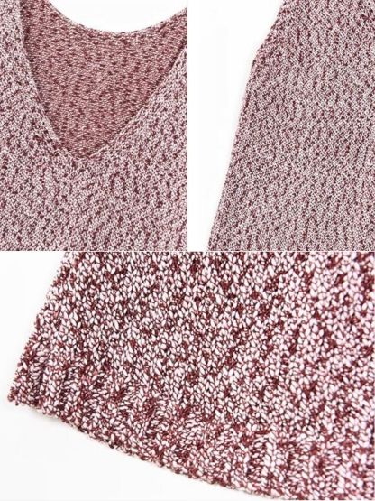 Murphie V-Neck Knit Top