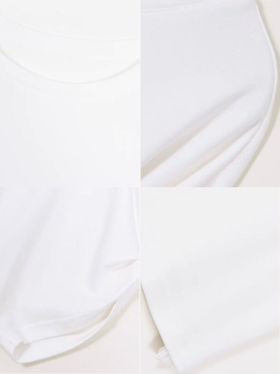 Mitty Mid Sleeve Crew Neck Top