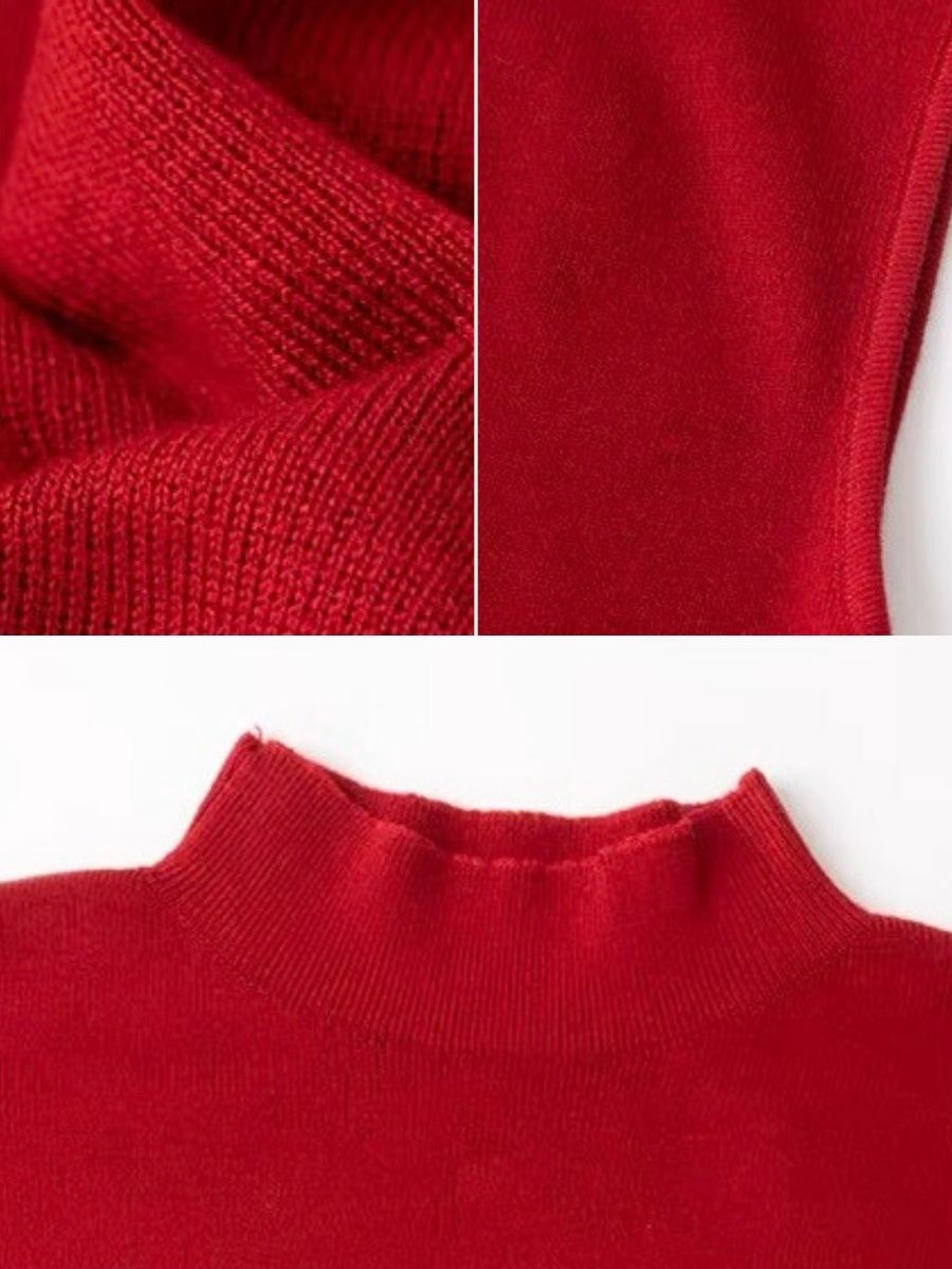 Denny Mid Neck Sleeveless Knit Top