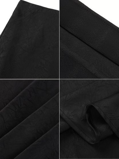 Bailey Satin Mermaid Skirt-The Black Bow-