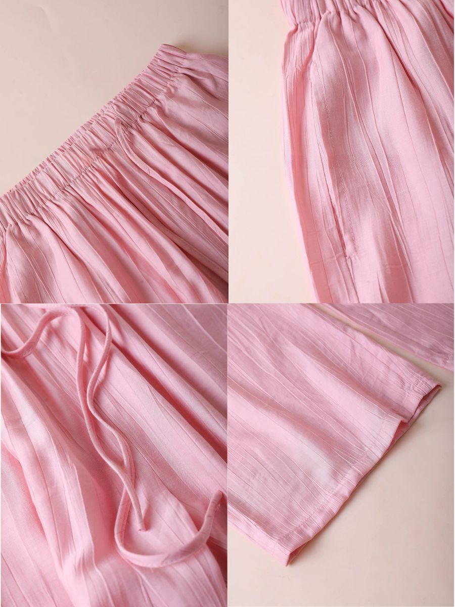 Ling Ji Textured Culottes