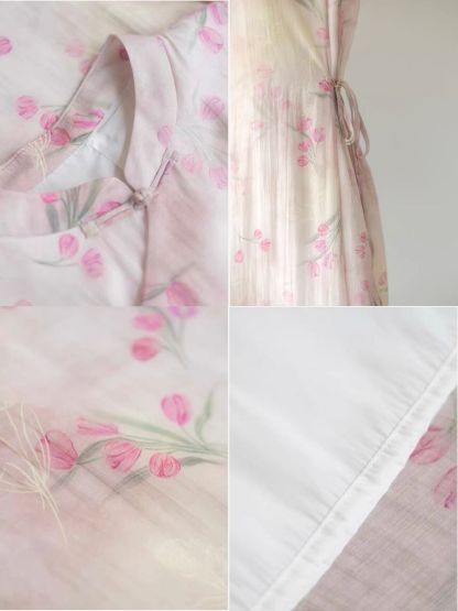 Pan An Floral Oriental Dress