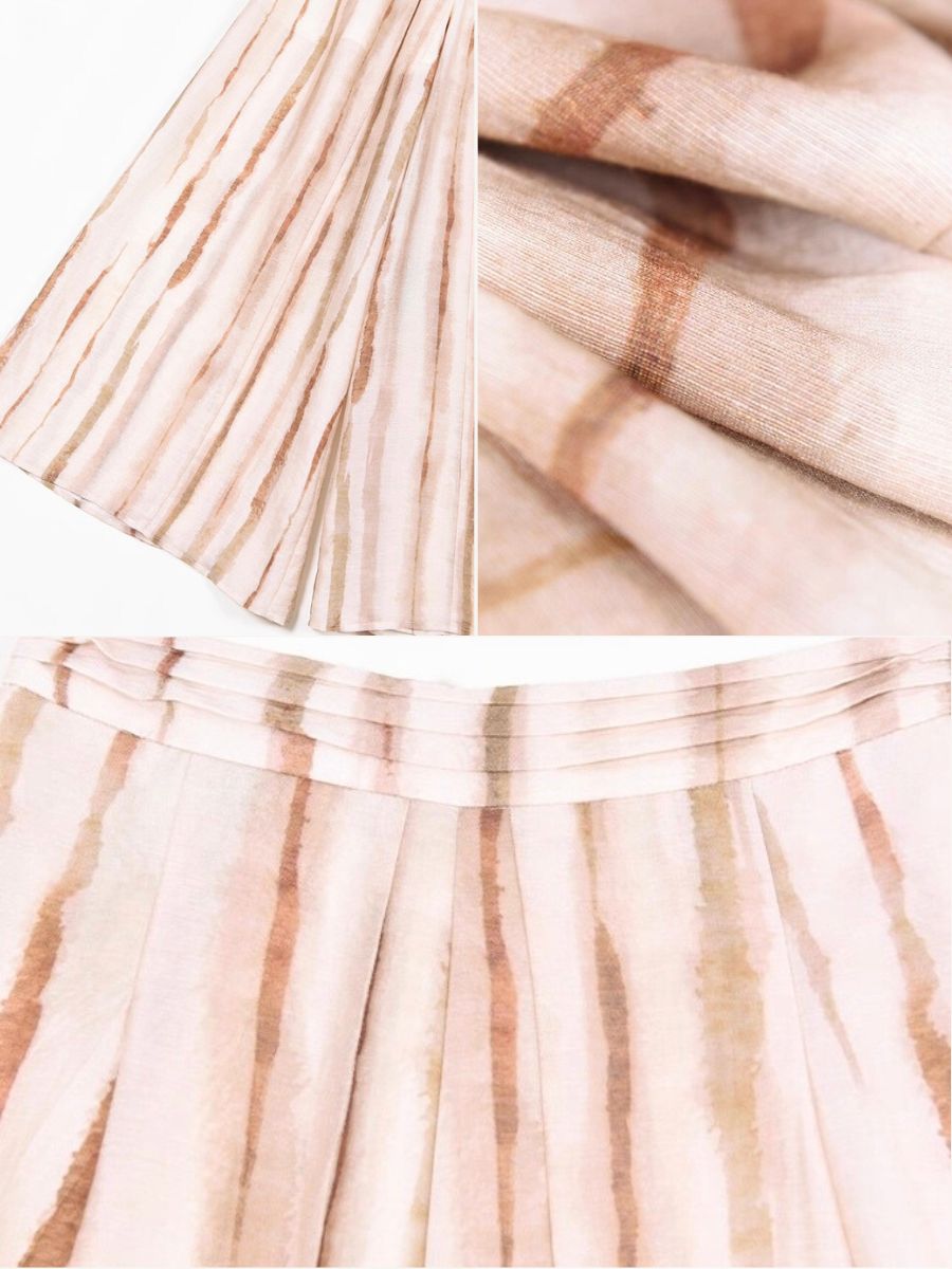 Shuang Cha Tencel Blend Culottes