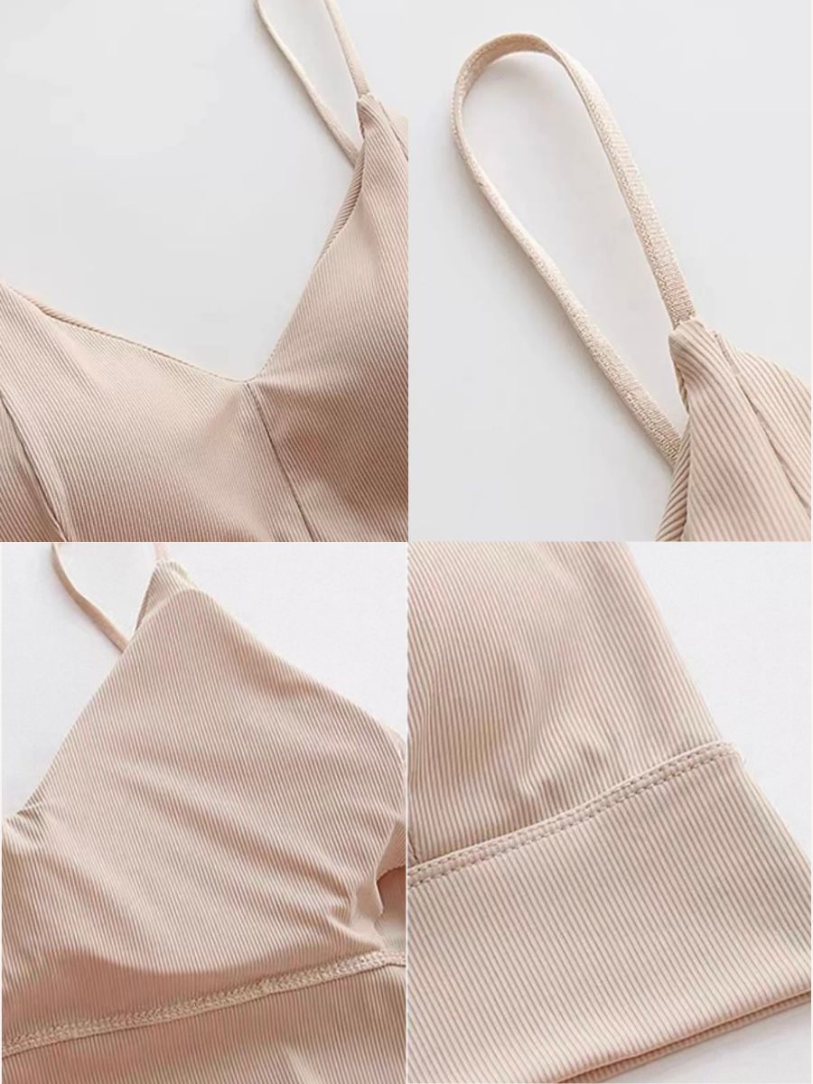 Banilla V-Neck Padded Top