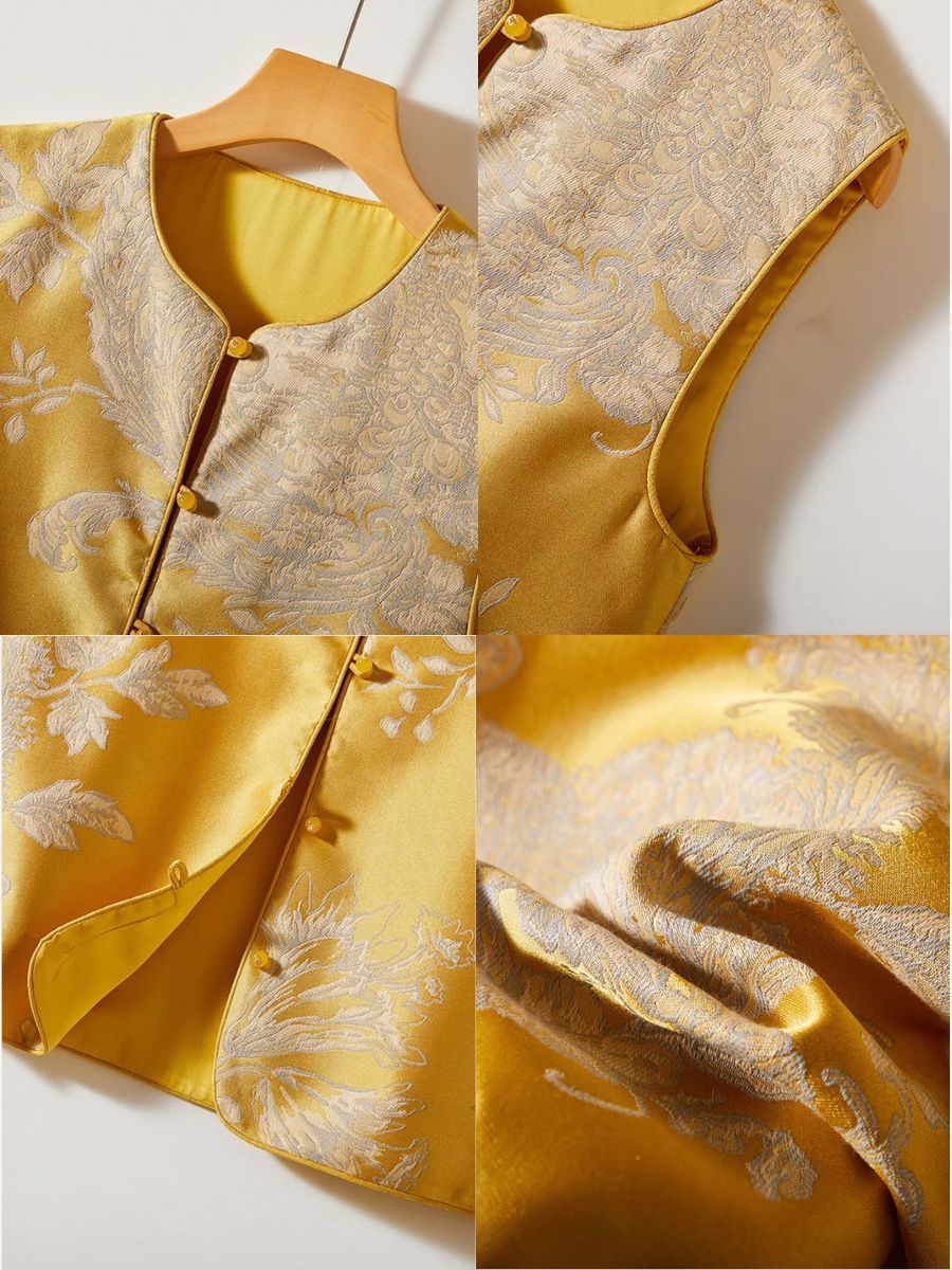 Shuang Jin Oriental Vest