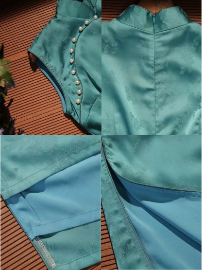 Lu Hu Sleeveless Cheongsam