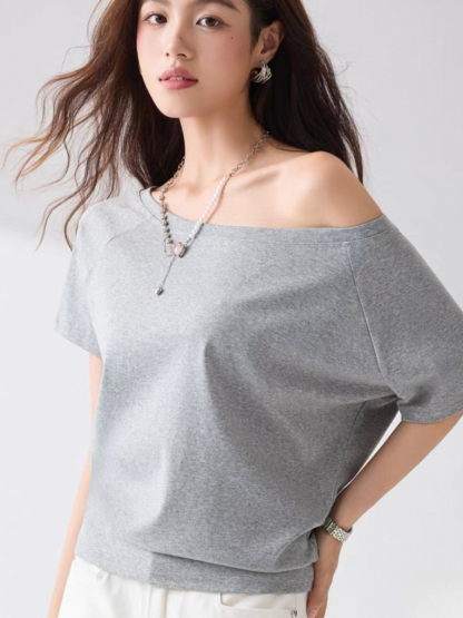 Deena One Shoulder Baisc Top