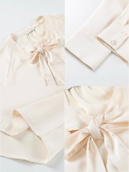 Freya Flowy Tie Satin Top 