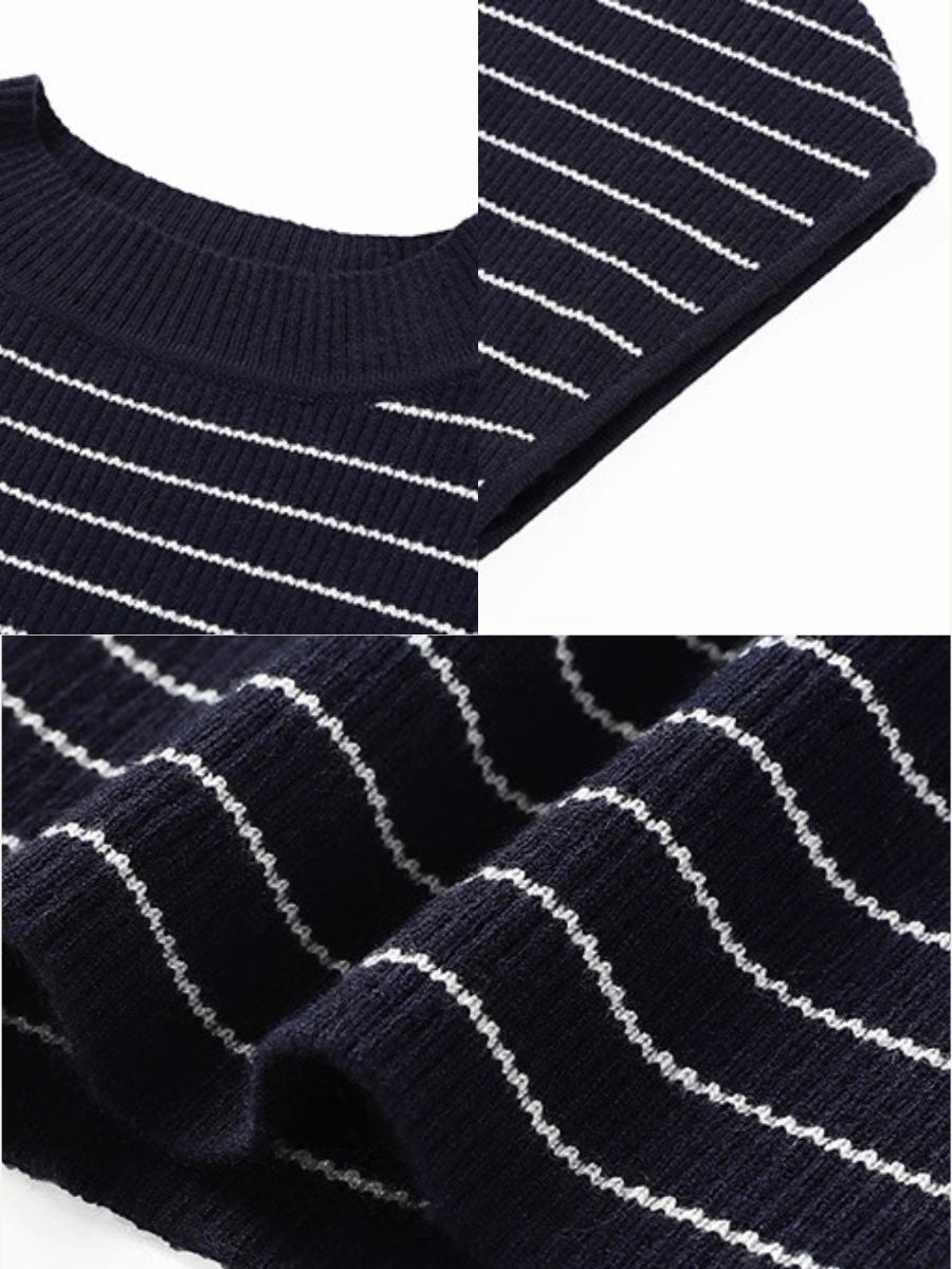 Faye Fitted High Neck Knit Top